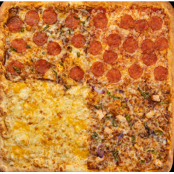 Пицца Уно Чили 4 вкуса Квадро 45 см